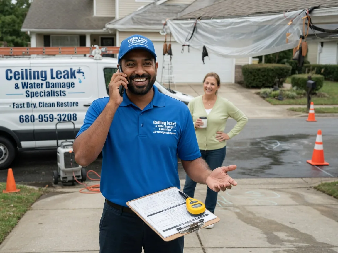 Ceiling Leak Cleanup Marcy, NY FAQs